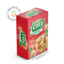 Trà Cozy Dâu Hoà Tan