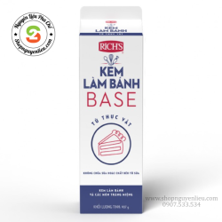 Kem làm bánh Topping Base 907gr (Hàng Lạnh)