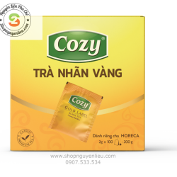 Cozy Gold Label Black Tea – Trà Đen Cozy Nhãn Vàng túi lọc (100 gói)